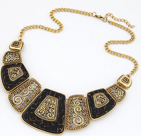Collares Women  Geometric Vintage Necklaces