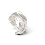 925 Sterling Silver Feather Ring