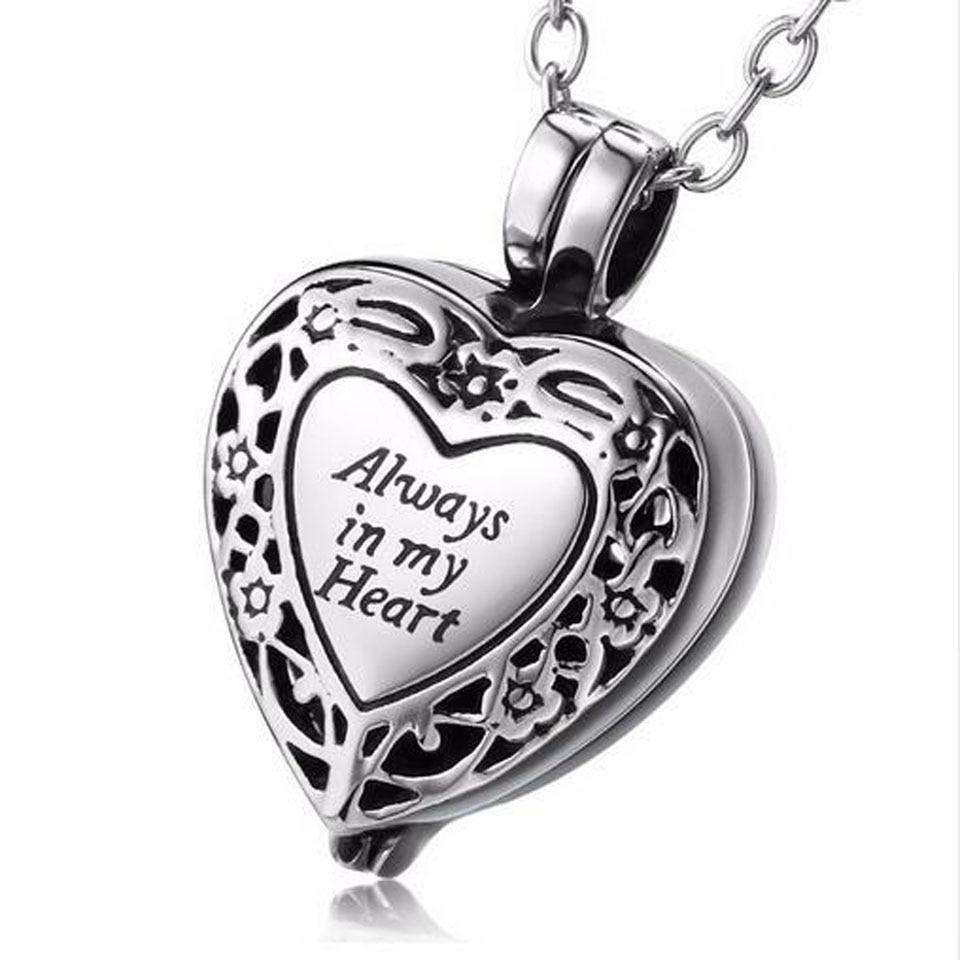 Classic Heart Ashes Necklace