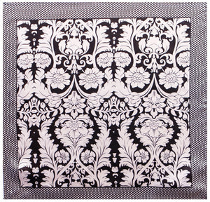 Luxury Silk Satin Leopard Print Scarf