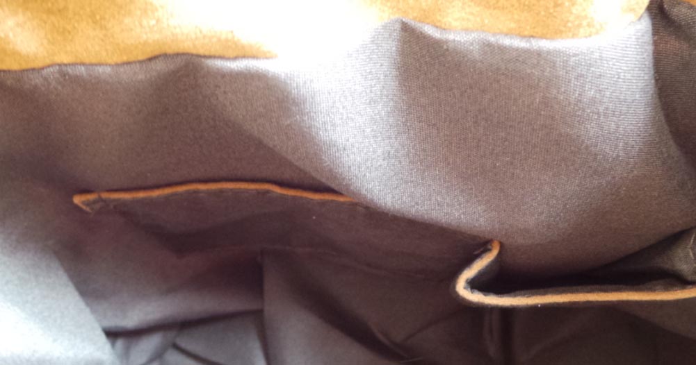 Suede Drawstring Tassel Shoulder Bag