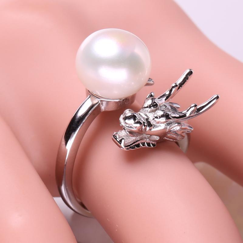 Dragon Style Pearl Rings