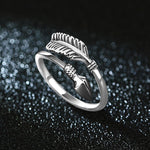 Leaf 100% 925 Sterling Silver Rings