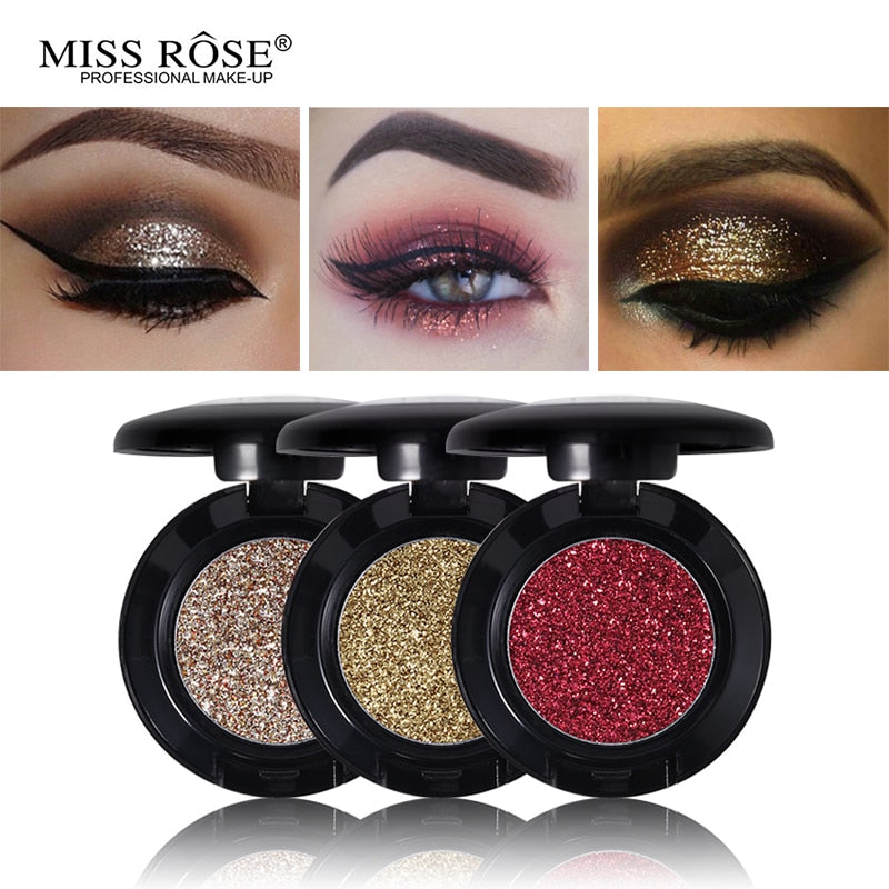 Miss Rose Diamond Glitter Eyeshadow 24 Colors
