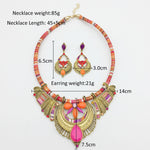 Boho Butterfly Tribal Chocker Necklace