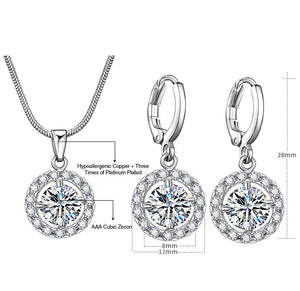 Crystal Princess Necklace Set
