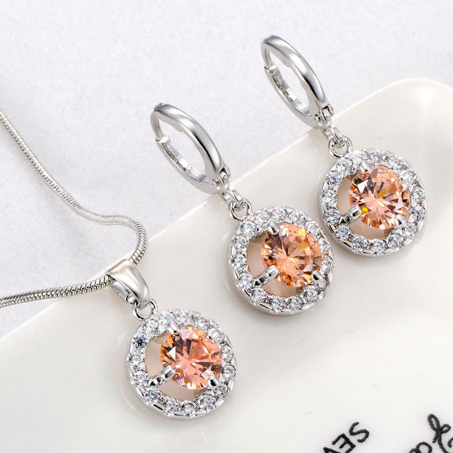 Crystal Princess Necklace Set