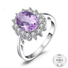 1.8ct Natural Amethyst  925 Sterling Silver Ring
