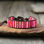 Colorful Natural Stone Boho Bracelet