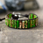 Colorful Natural Stone Boho Bracelet