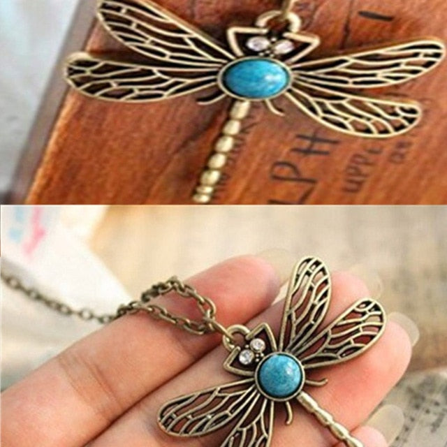 Dragonfly Long Necklace