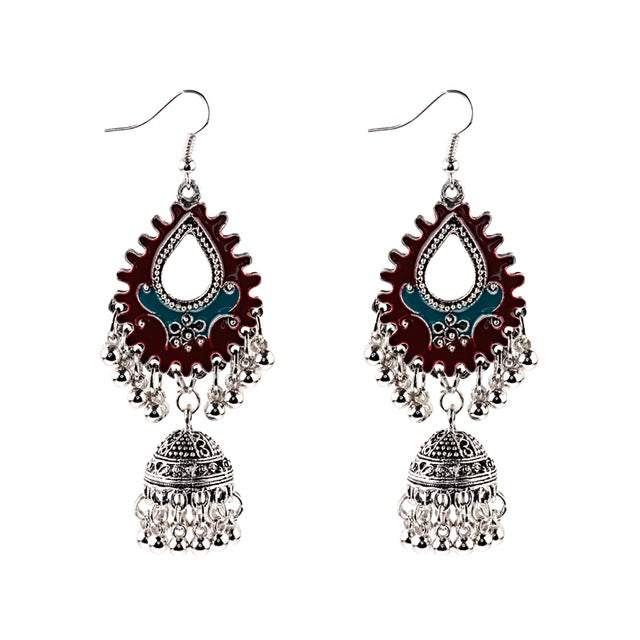 Indian  Gypsy Boho Vintage Earrings