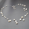 Handmade Flying Pearls Necklace