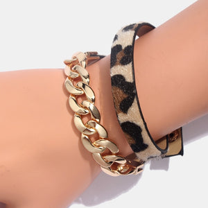 Unique Leopard Big Bracelets